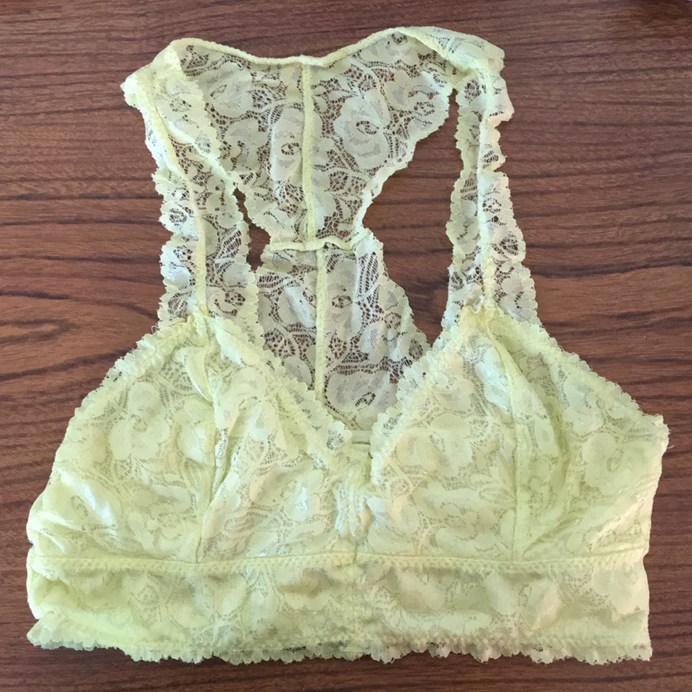 Yellow bralette